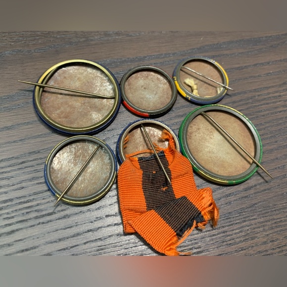 Vintage College Pin Lot Norte Dame Washington Georgia WilberForce Committee NCAA - Picture 3 of 6